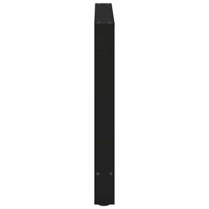 Schwarze Esstischbeine, 80 cm, 2er-Set