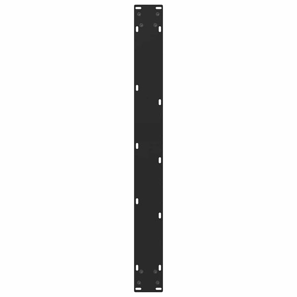 Schwarze Esstischbeine, 80 cm, 2er-Set