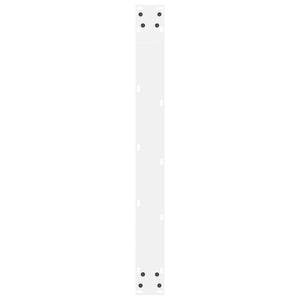 Esstischbeine Weiß, 80cm Stahl, 2er Set