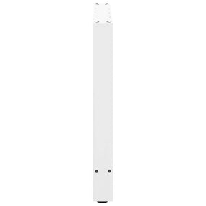 Esstischbeine Weiß, 90 cm, 2er Set