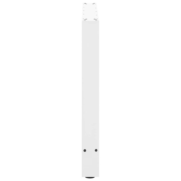 Esstischbeine Weiß, 90 cm, 2er Set