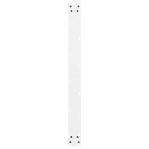 Esstischbeine Weiß, 90 cm, 2er Set