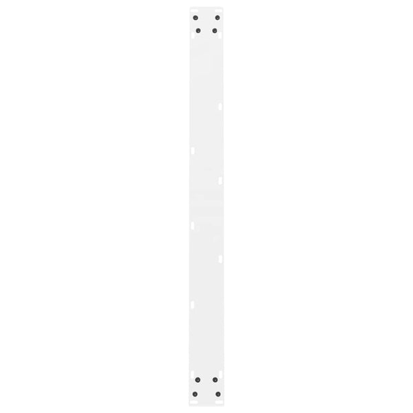 Esstischbeine Weiß, 90 cm, 2er Set