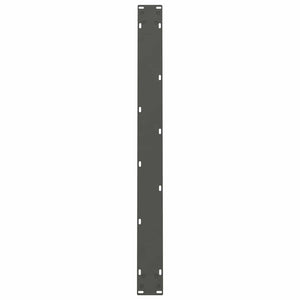 Esstischbeine Anthrazit 100x72 cm Stahl, 2er-Set