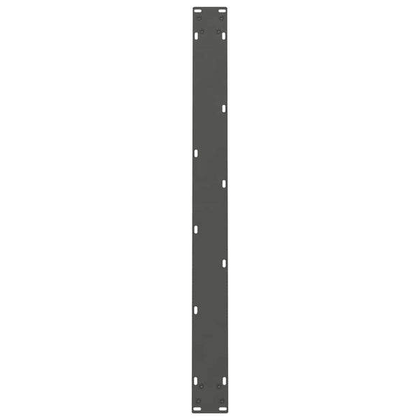 Esstischbeine Anthrazit 100x72 cm Stahl, 2er-Set