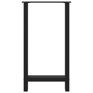 Bartischbeine Schwarz 40x90 cm, 2er Set