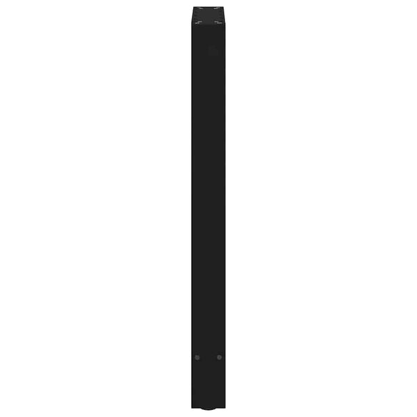Bartischbeine Schwarz 40x90 cm, 2er Set