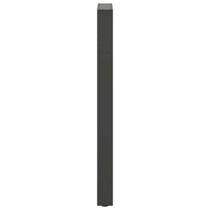 vidaXL Bar Table Legs Anthracite 2 pcs 40x(100-101) cm Steel