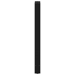 Bartischbeine Schwarz 50x100/101 cm, 2er Set
