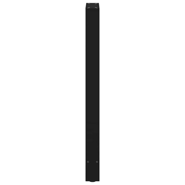 Bartischbeine Schwarz 50x100/101 cm, 2er Set