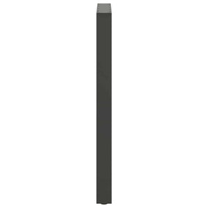 Bartischbeine Anthrazit 60x100 cm, 2er Set