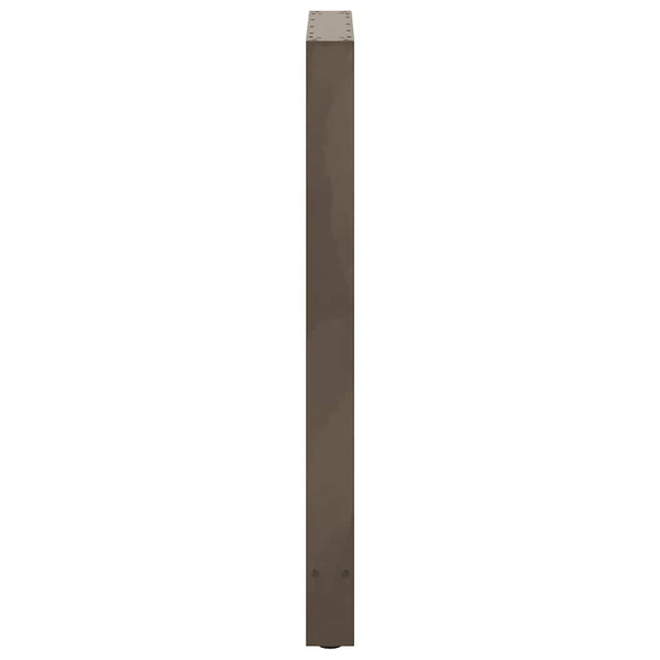 Bartischbeine aus Stahl, 60x100/101 cm, 2er Set