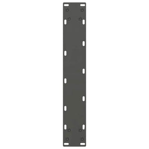 vidaXL Pieds de table de bar Anthracite 2 pcs 40x(110-111) cm Acier