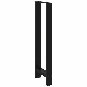 Bartischbeine Schwarz 50x110 cm, 2er Set