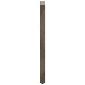 Bartischbeine Naturstahl 60x110 cm, 2er Set
