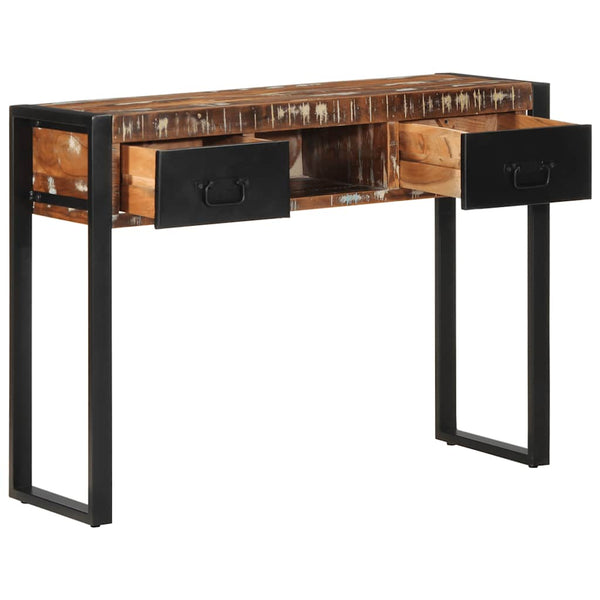Mehrfarbiger Konsolentisch 100cm Altholz