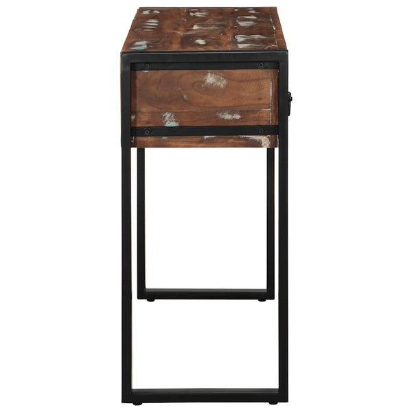 Mehrfarbiger Konsolentisch 100cm Altholz