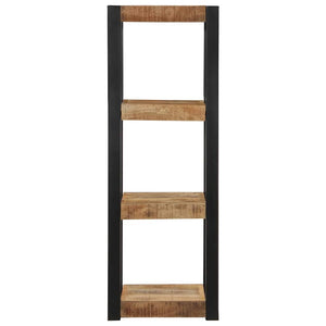 Wandregal Mango Massivholz 35x35x100 cm