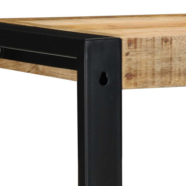 Wandregal Mango Massivholz 35x35x100 cm