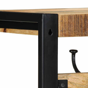 Mango Massivholz Garderobe 80cm