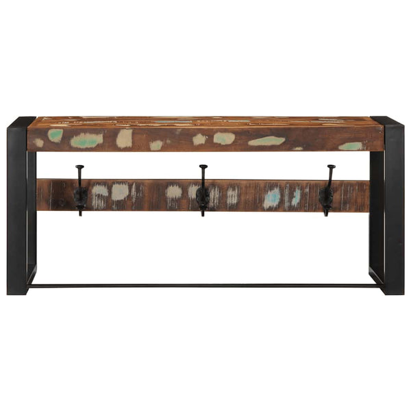 Mehrfarbige Garderobe Altholz Massiv 80cm