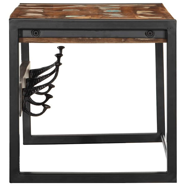 Mehrfarbige Garderobe Altholz Massiv 80cm