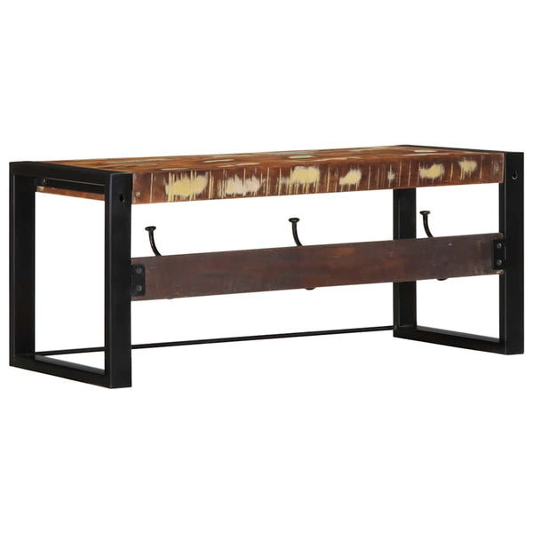 Mehrfarbige Garderobe Altholz Massiv 80cm