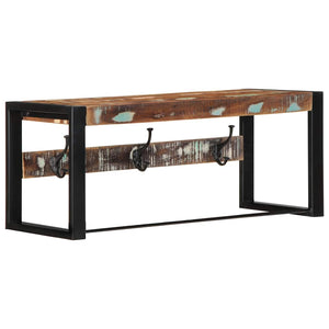 Mehrfarbige Garderobe Altholz Massiv 80cm