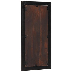 Mehrfarbige Garderobe aus Altholz 40x80 cm