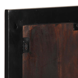 Mehrfarbige Garderobe aus Altholz 40x80 cm