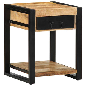 Beistelltisch Mango Massivholz 40x40x50 cm