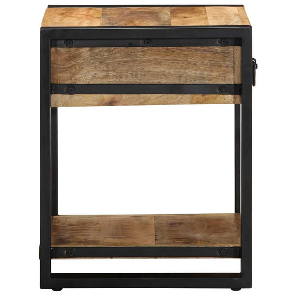 Beistelltisch Mango Massivholz 40x40x50 cm