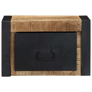 Nachttisch Mango Massivholz 40x35x25 cm