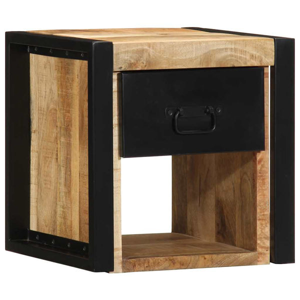 Nachttisch Mango Massivholz 40x40 cm