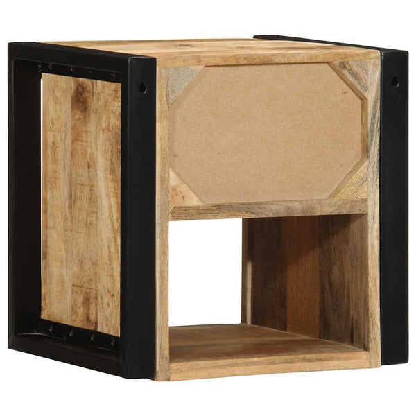 Nachttisch Mango Massivholz 40x40 cm