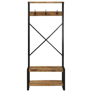 Kleiderständer Mango Massivholz 80x40x190 cm