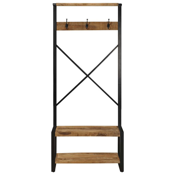 Kleiderständer Mango Massivholz 80x40x190 cm
