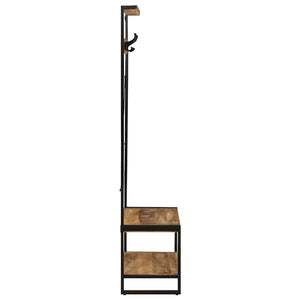 Kleiderständer Mango Massivholz 80x40x190 cm