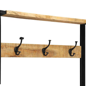 Kleiderständer Mango Massivholz 80x40x190 cm