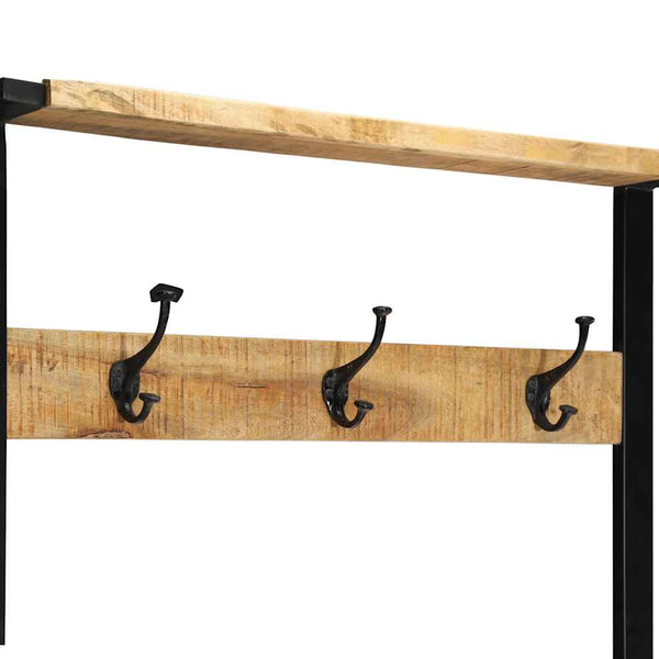 Kleiderständer Mango Massivholz 80x40x190 cm