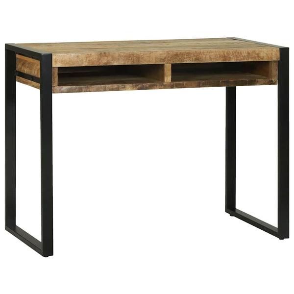 Schminktisch mit Regal, Mango Massivholz