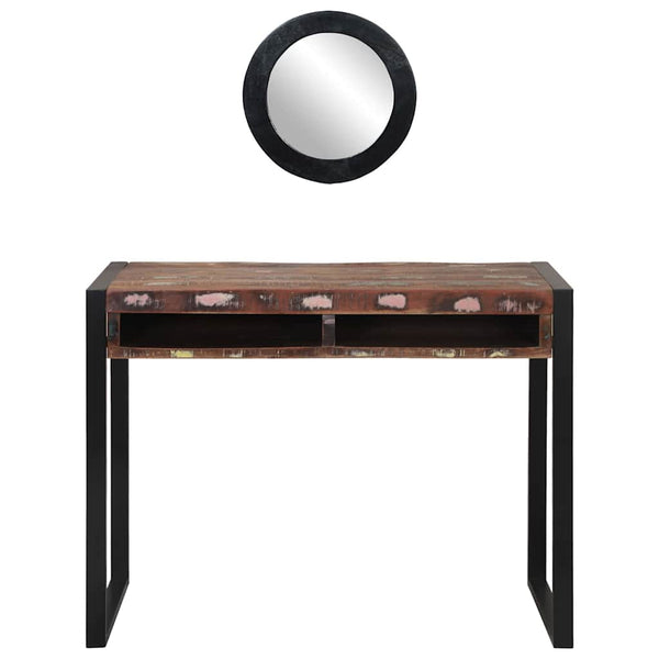 Mehrfarbiger Schminktisch Altholz 100cm