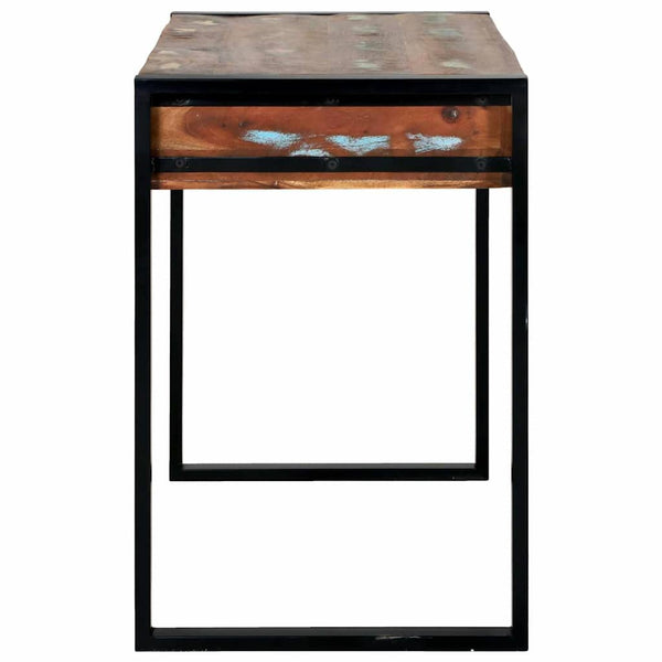 Mehrfarbiger Schminktisch Altholz 100cm