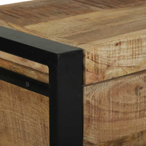Aufbewahrungstruhe Braun Mango Massivholz 60x30x30cm