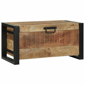 Aufbewahrungstruhe Braun Mango Massivholz 60x30x30cm