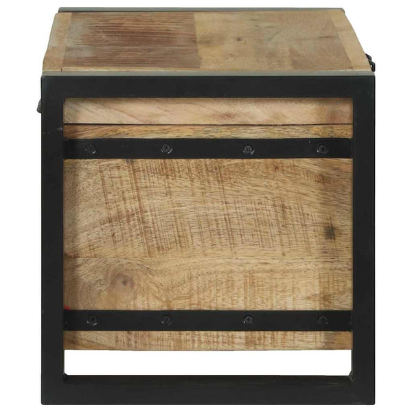 Aufbewahrungstruhe Braun Mango Massivholz 60x30x30cm