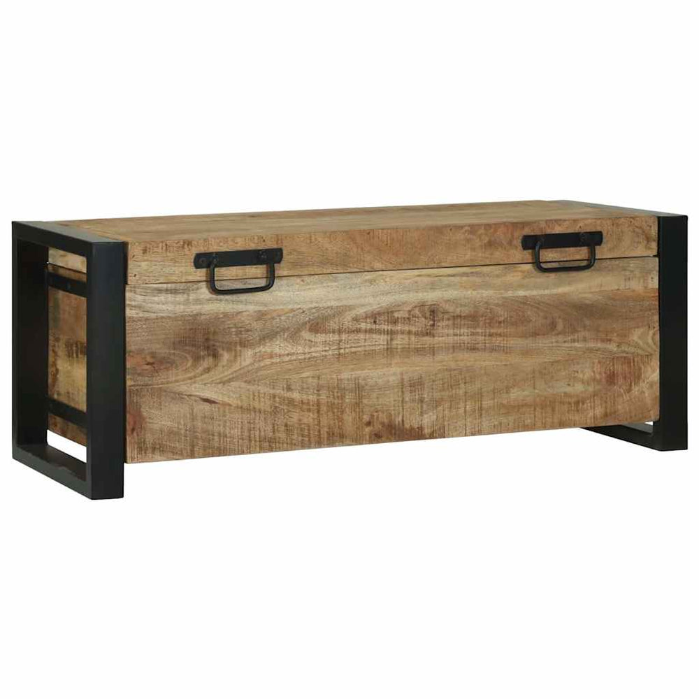 vidaXL Coffres de rangement marron 80 x 30 x 30 cm bois de manguier massif