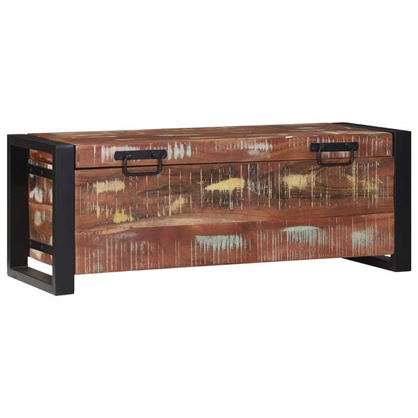 Massivholz Aufbewahrungstruhe 80 cm