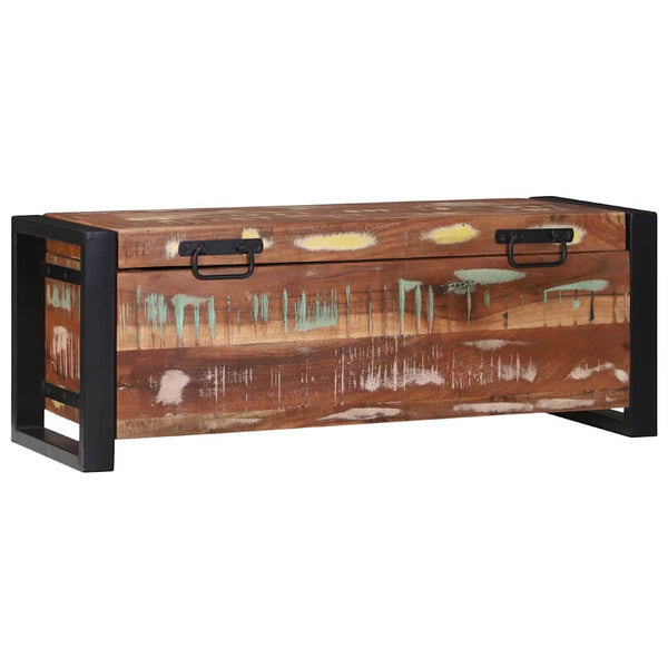 Massivholz Aufbewahrungstruhe 80 cm