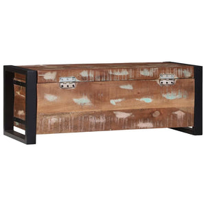 Massivholz Aufbewahrungstruhe 80 cm